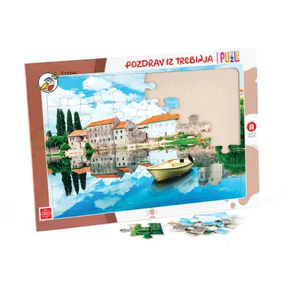 Vrabac Slagalica Gradovi Pozdrav iz Trebinja, 30 dijelova