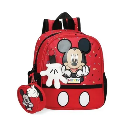 Disney Predškolski ranac Mickey Thing 24220D1, Crveni