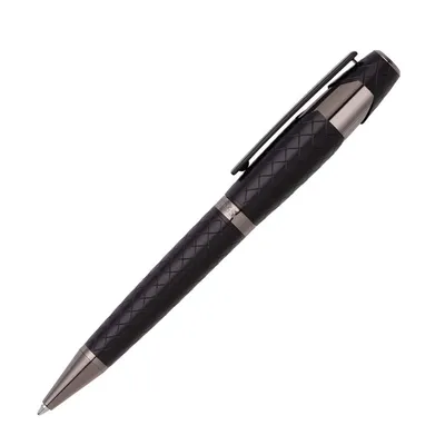 Hugo Boss Hemijska olovka Chevron HSS2524A, Crna