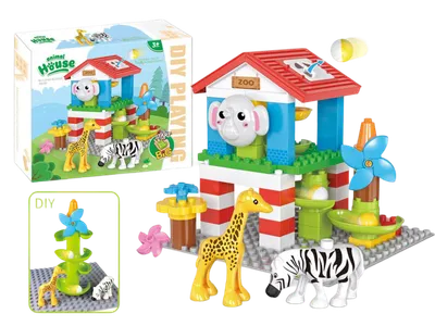 Kocke Zološki vrt Mkv050035, 87 Kom, 33X22cm
