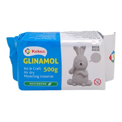 Kekec glina, 500g, bijela