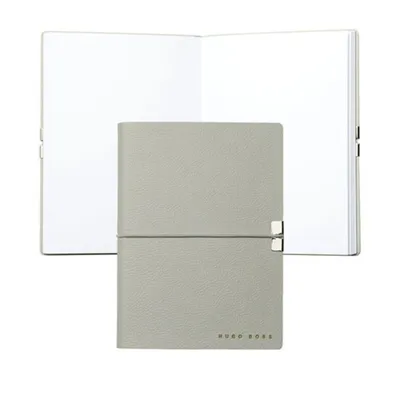 Hugo Boss Notes A6 Storyline HNM704K, Sivi