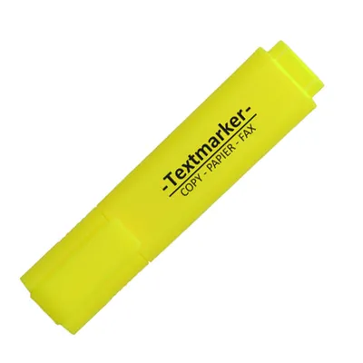 Textmarker Kosi vrh 408213, Žuti