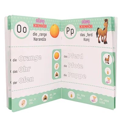 Vrabac Vježbanka Plumi Učimo njemački