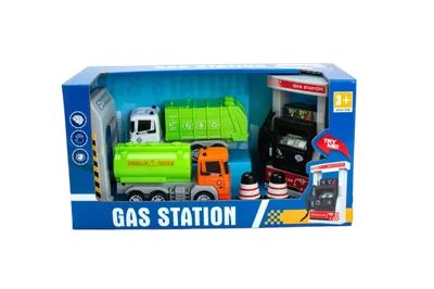 Benzinska pumpa set Mkv025492, 28x14cm