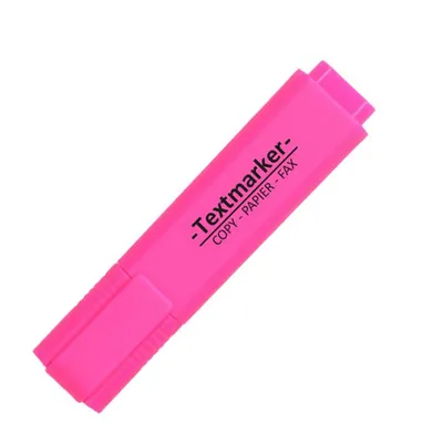 Textmarker Kosi vrh 408219, Roze