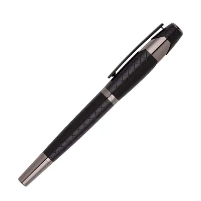 Hugo Boss Nalivpero Chevron HSS2522A, Crno