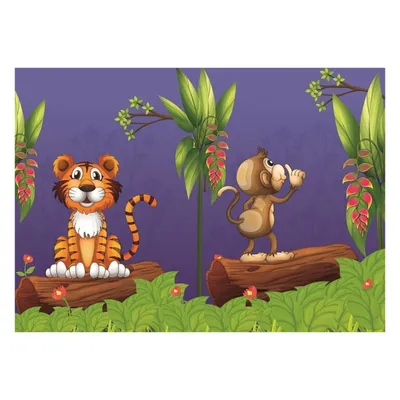 Art Puzzle Slagalica 2u1 Šumski prijatelji 4488, 12 + 24 dijelova