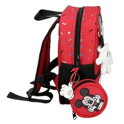 Disney Ruksak za dječake Mickey Thing 25cm, Crveni