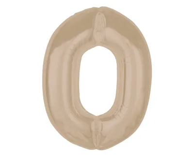 Gemar Folijski Balon 92cm Broj 0 Ch-S9L0, Krem