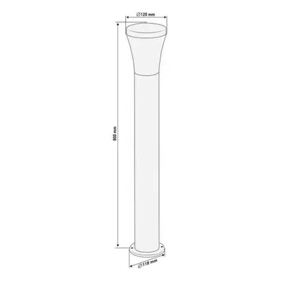 Neo Vrtna lampa 99-081, 80 cm