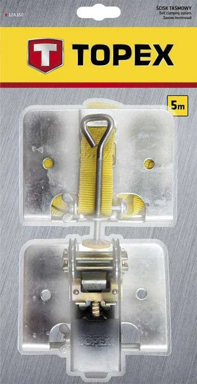Topex Stega s remenom za panele 12A350, 5 m, PZ0/135 mm