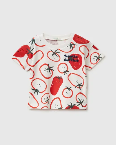 Benetton Majica za bebe 30NDA1073W-62R-82, Šarena