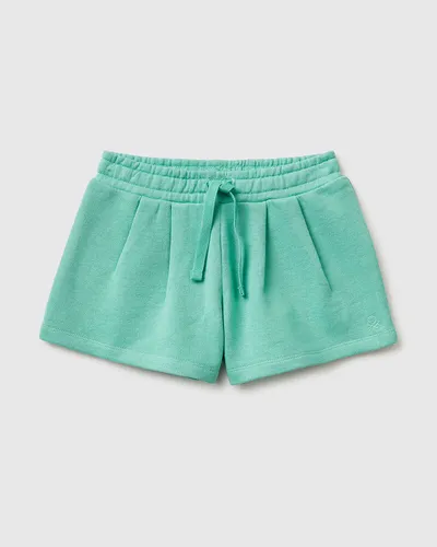 Benetton Kratke hlače za bebe 3J70G901RP-13D-82, Zelene