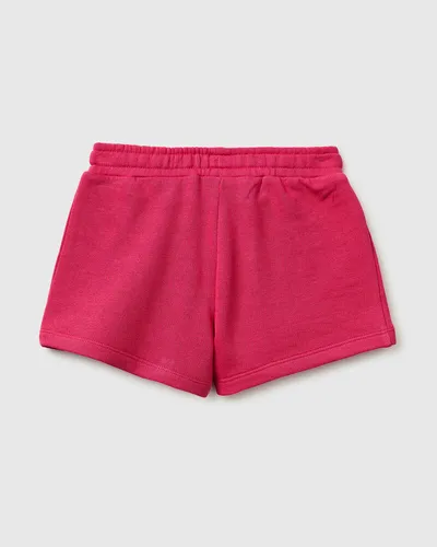 Benetton Kratke hlače za djevojčice 3J70G901RP-12E-XS, Roze