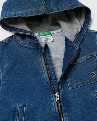 Benetton Traper jakna za dječake 24LGGN04IP-901-XX, Plava
