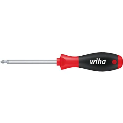 Wiha Krstasti odvijač SoftFinish, PH2x200 mm, Crveno-crni