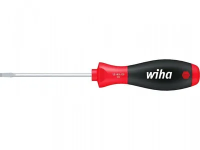 Wiha Ravni odvijač Softfinish, 3.0x80mm, Crno-crveni