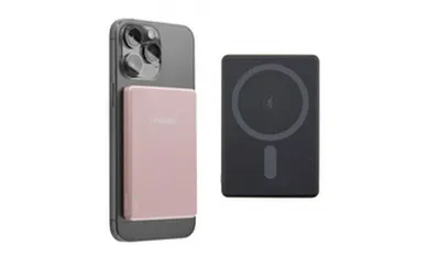 Intenso Prijenosni punjač MagSafe, 5000mAh, bežični, Roze