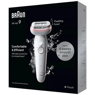 Braun Epilator 2 U 1 Silk-Epil 9 Ses9-000