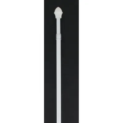 LUANCE Rastezljivi vitraž prozirni 75x125cm bijeli