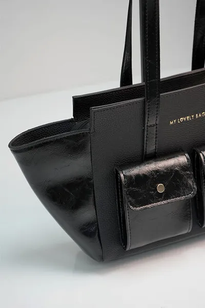 Lovely Bag Ženska torba, Iman, Crna