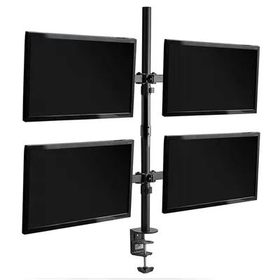VonHaus Desktop mount za 4 monitora do 32', Crni