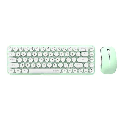 Mofii Bežična tastatura i miš Bean, Bijelo-zelena