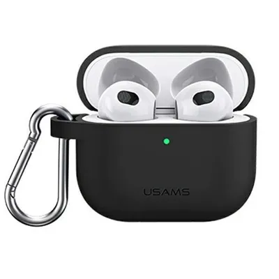 Usams Silikonska zaštita za AirPods 3 BH741, Crna