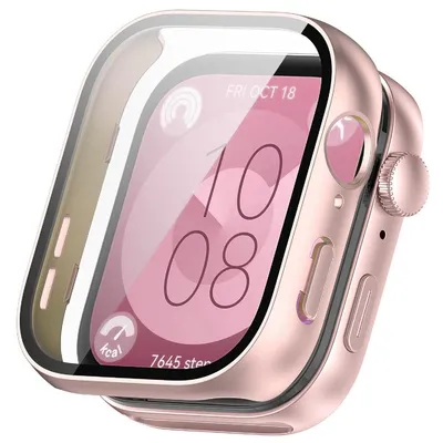 Tech Protect Maska za mobilni telefon Huawei Watch Fit 3 Defense360, Roza