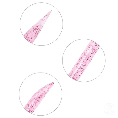 Nail Tools Set od 10 gurača zanoktica ASNCP101, Roze