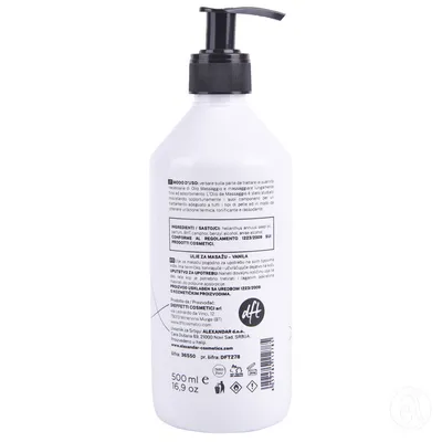 Dieffetti Ulje za masažu Vanila, 500 ml
