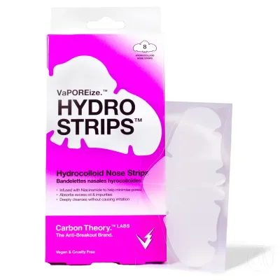 Carbon Theory Trake za nos Vaporeise Hydro Strips, 8 Komada