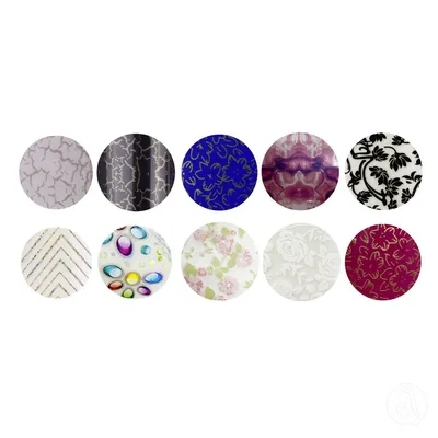 Perfect Nails Set od 10 folija za nokte miks TF107-89