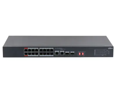 DAHUA Prekidač S3218-16ET-135, 18 portova, Crni