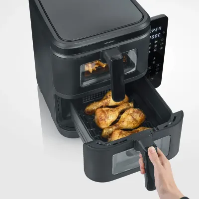 Severin Airfryer FR 2468, 2800 W, Crni