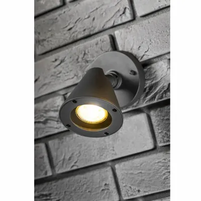 Vrtna LED lampa LUSTINO-A, GU10, IP44, Tamno siva
