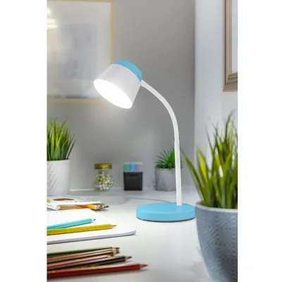 LED stona lampa HELIN, 6W, 4000K, 350lm, IP20, plava