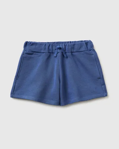 Benetton Kratke hlače za djevojčice 3J68C903OG-2D8-S, Teget