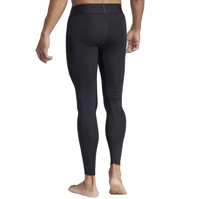 Adidas Muške sportske helanke TF Long Tight, Crne