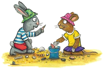 Pip i popi: dan na plaži
