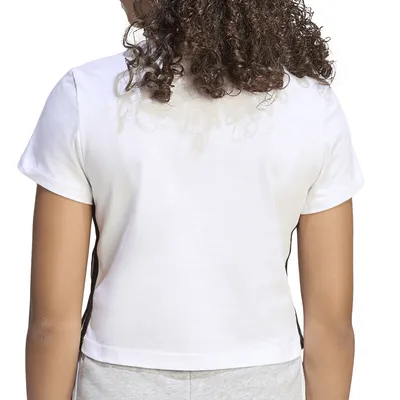 Adidas Majica za djevojčice 3S Baby TEE, Bijela