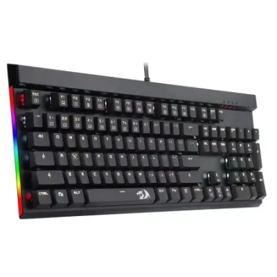 ReDragon Mehanička gaming tastatura K870, Narandžasti svičevi, Crna