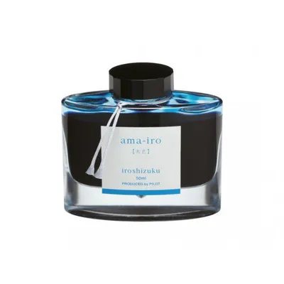 Pilot Mastilo za naliv pero Iroshizuku, Ama Iro, Plavo, 50 ml