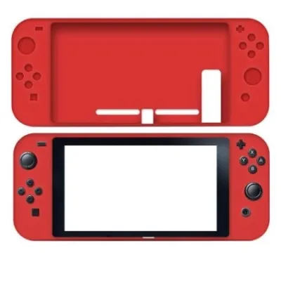 Zaštitna silikonska kutija za Nintendo Switch, Crvena