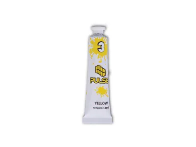 Pulse Tempera, 12 ml, Žuta