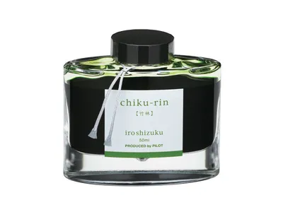 Pilot Mastilo za naliv pero Iroshizuku, Chiku Rin, Zeleno, 50 ml