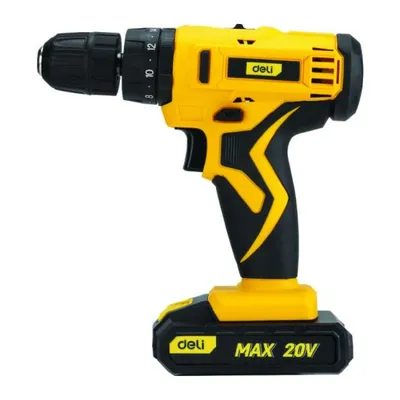 Deli Akumulatorska vibraciona bušilica/odvijač EDL-CZ20-E1D2 CDDL-20 LI, 20V, 2Ah