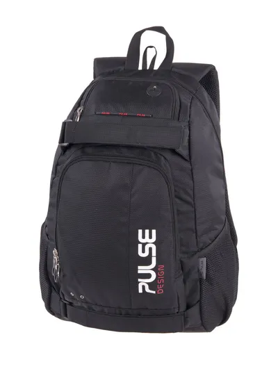 Pulse Ranac Scate Black Stripe 122234, Crni