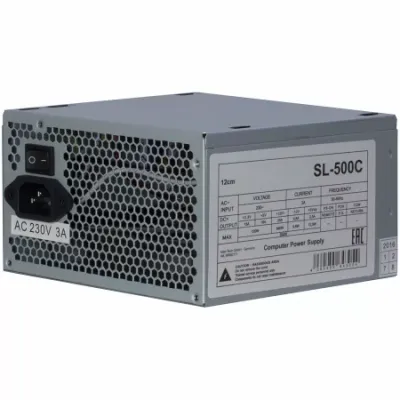 ASB Napajanje SL-500C, 500W, Sivo